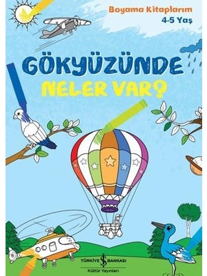 Skygo Revify Gökyüzünde Neler Var? Boyama Kitaplarım 4 - 5 Yaş (Kapak Değişebilir)