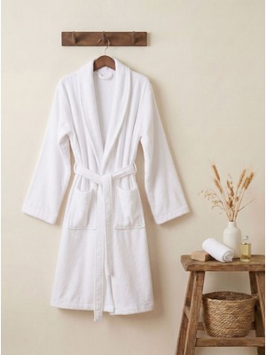 Rani Mobilya Rani Home Bornoz L / Xl Beyaz BB-6498