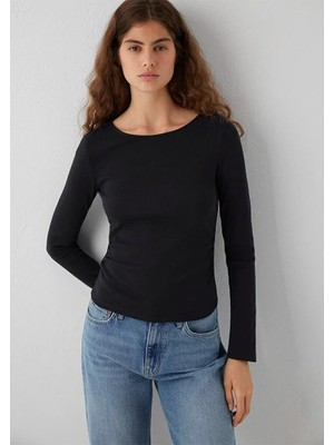 Mavi Kadın Uzun Kol T-Shirt Penye M1614123-900