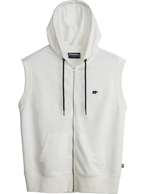 Frefly Store Bad Bear Erkek Kırık Beyaz Sweatshırt (Kırık Beyaz/xl)