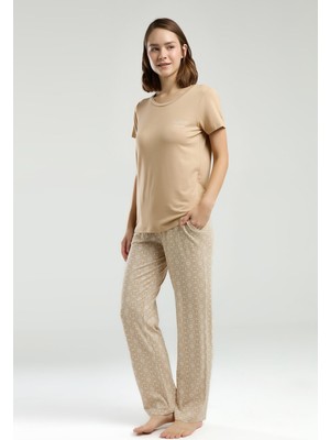 Pierre Cardin Kısa Kollu Kadın Pijama Takımı
