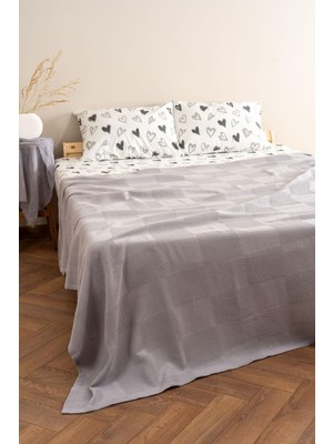 Frefly Store Soley Serenity 240X220 King Size-Battal Boy Pike-Gri