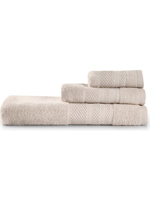 Rani Mobilya Rani Home Banyo Havlusu Seti  Kapuçino BD-6370