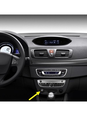 Frefly Store Start Stop Düğmesi Tuşu 251503211R Renault Megane 3 ile Uyumlu 2010-2015