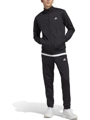 Frefly Store Adidas Erkek M Lin Tr Tt Ts Eşofman Takimi, Black/white/black/wh, S
