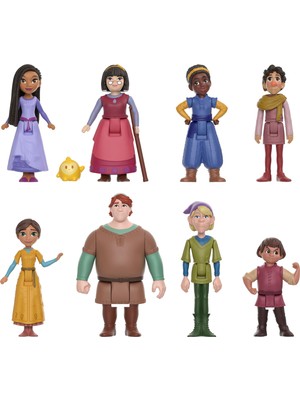 Frefly Store Mattel Disney Wish Mini Karakterler