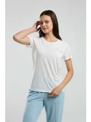 Pierre Cardin Kısa Kollu Kadın Pijama Takımı