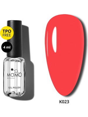 Kalıcı Oje K023, Mercan, 4 ml
