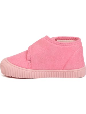 Ba & Ba Pembe Süet Kız Çocuk Panduf 058999 P