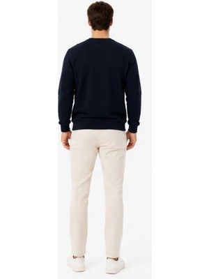 Lacoste Bisiklet Yaka Lacivert Regular Fit