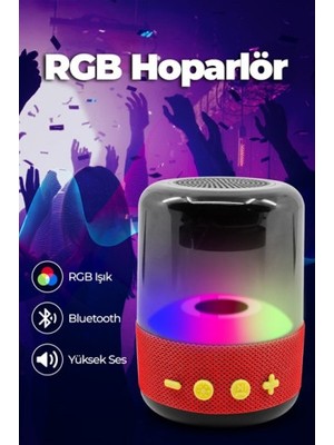 Ett Rgb Işıklı Yüksek Ses Hoparlör