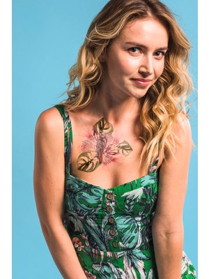 Artikel Deve Tabanı Geçici Dövme,geçici Tattoo ,vücut Dövme,kol Bilek Dövme,boyun Dövme,sırt Dövme