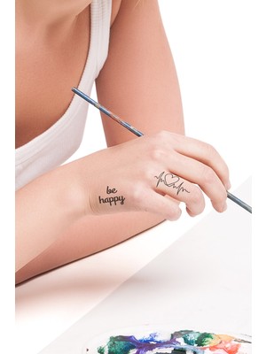 Artikel Smile Geçici Dövme,geçici Tattoo ,vücut Dövme,kol Bilek Dövme,boyun Dövme,sırt Dövme