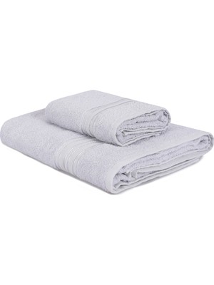 Rani Mobilya Rani Home Banyo Havlusu Seti  Gri BD-6359