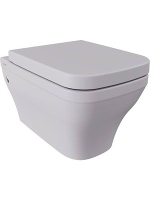 Bocchı Bocchi - Firenze Rimless Asma Klozet Mat Gri - 1304-006-0128