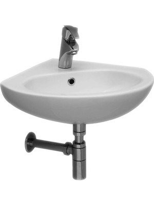 Serel Friendly Köşe Lavabo 47X47 cm - 6743TDS110H