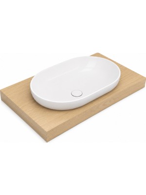 Serel Sapphire Tezgahüstü Lavabo, 60X40 cm - SP33DXS110H