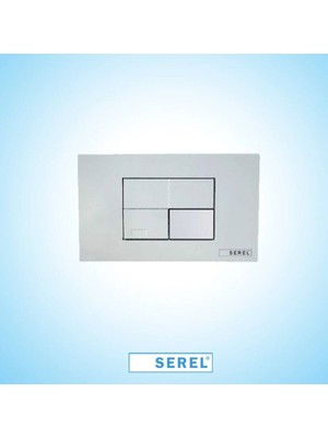 Serel Mat Krom Panel - P450110