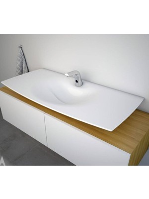 Serel Purity Tezgahüstü Lavabo 48X100 cm - PR35TXS110H