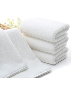 Modella Life Miosse Pure 6 Adet 30X30 cm Lüx Beyaz Otel Havlusu %100 Pamuk El-Yüz-Traş Havlusu Misafir Havlusu 50 Gram