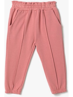 Koton Basic Pamuklu Jogger Eşofman Altı Beli Lastikli