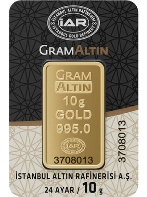 10 gr 24 Ayar İAR Gram Altın