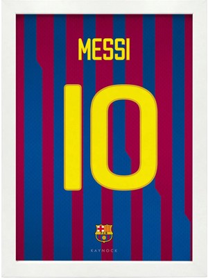 Kaynock Lionel Messi Jersey, Futbol Forma, Tablo Dijital Tasarım Tablo Beyaz