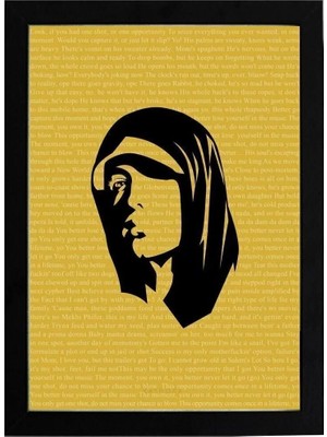 Kaynock Eminem, Rap, Müzik, Music, Poster Tablo Dijital Tasarım Tablo