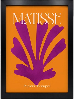 Kaynock Matisse 2, Henri Matisse, Modern, Contemporary Art, Poster Tablo Dijital Tasarım Siyah