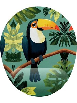 Skygo Revify Tukan Kuşu Bilek Destekli Mouse Pad