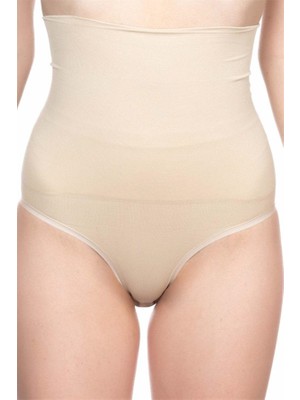 Aria's Closet Ten Double Yüksek Bel Çıtçıtlı  Slip Korse