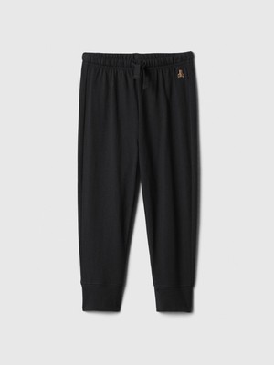 Gap Erkek Bebek Siyah Brannan Bear İşlemeli Pull-On Jogger Eşofman Altı