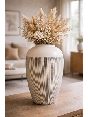 HMY Design Handmade Dekoratif Seramik Vazo - Strivelle