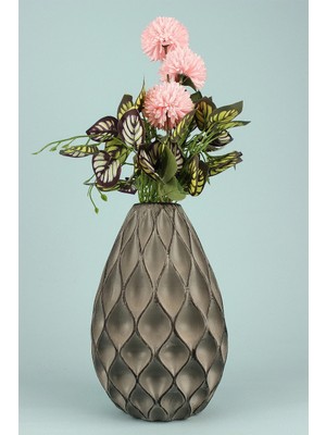 HMY Design Attractif Handmade Seramik Vazo Gri