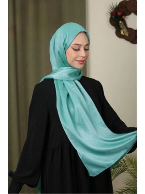 Flora Tekstil Abiye Şal Parlak Bambu Ipek Şal