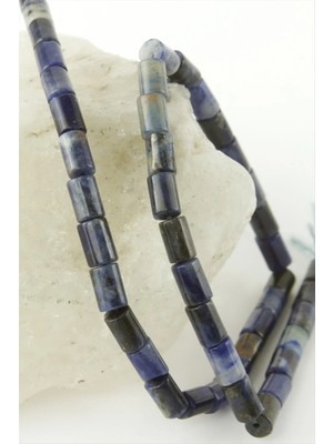 6*8 mm Boru Sodalit Taşı Nemere
