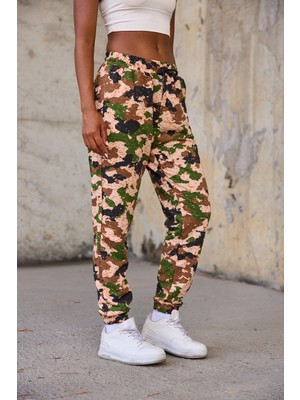 Superblue Kadın Bel Paça Lastikli Jogger Pantolon