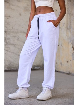 Superblue Kadın Bel Paça Lastikli Jogger Pantolon
