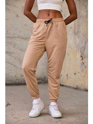 Superblue Kadın Bel Paça Lastikli Jogger Pantolon