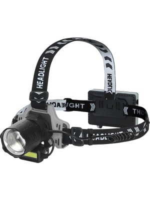 20000 Lümen Cree Tg Şarjlı Kafa Lambası Ultra Güçlü LED Aydınlatma Profesyonel Model WT-629