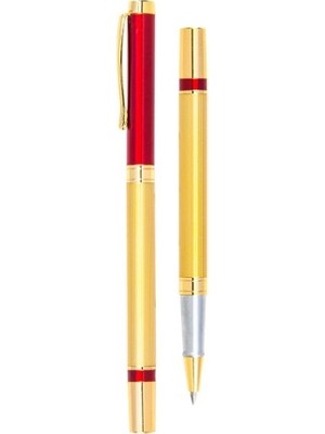 Kırmızı Metal Roller Kalem