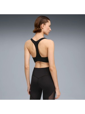 Puma Kadın / Kız Siyah Puma Shapeluxe Plunge Bra - Low Siyah Kadın Sporcu Sütyeni