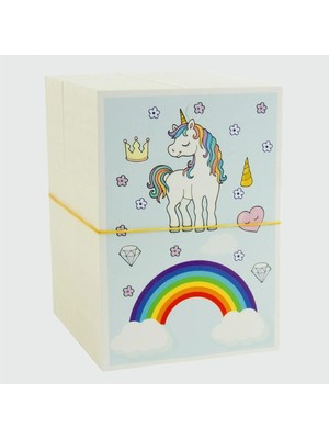 3'lü Unicorn Bileklik Kartı