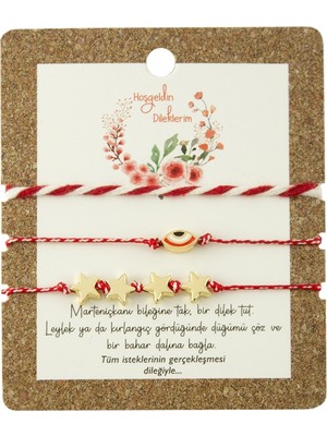 3 Adet Göz Marteniçka Bileklik