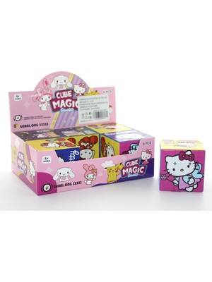 Hello Kitty Baskılı Zeka Küpü - Karakter Tasarımlı Küp Oyuncak