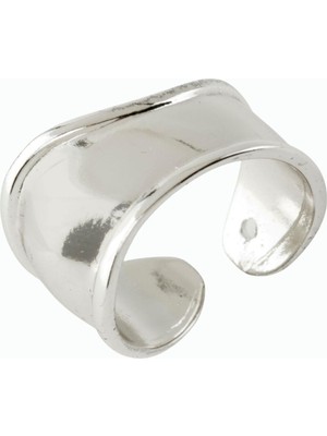 Oval Metal Yüzük