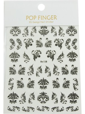 Çini Desenli Tattoo Dövme Sticker