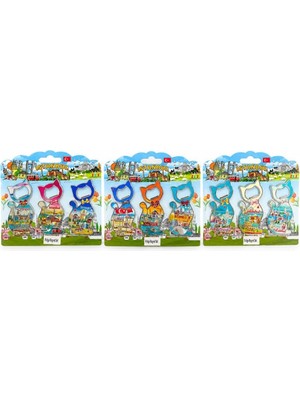 Istanbul Temalı Metal Buzdolapı Süsü Magnet 3'lü Set