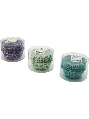 1200 Adet Yuvarlak - Ince Muffin Kağıt Kek Kapsülü Ağız Çap: 5.7cm - Derinlik: 2.5cm (4887)