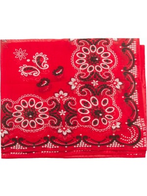 Çiçek Desenli Bandana 50*50